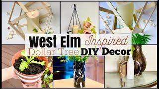 WEST ELM Inspired Dollar Tree DIY DECOR!