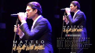 Matteo Bocelli Schedule Of Latin American Tour 2024