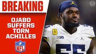 REPORT: LB David Ojabo Suffers Torn Achilles at Michigan Pro Day | CBS Sports HQ