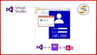 How to Create Login Form in VB NET With MS Access||VB.NET Tutorial