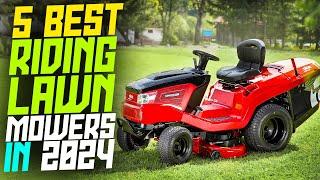 Top 5 Best Riding Lawn Mowers 2024 | Best Riding Lawn Mower 2024