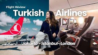 REVIEW PERJALANAN JAKARTA - LONDON | Flight Review - Turkish Airlines