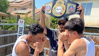 Bakersfield Boxing 8: Jose vs Marv0 (flyweight title fight)