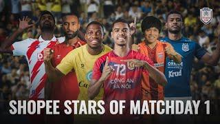 Shopee Stars of Matchday 1 Ft. Yuran, Grafite, Rimario, Pablo, Hirose and Kenny | #ShopeeCup 2024/25