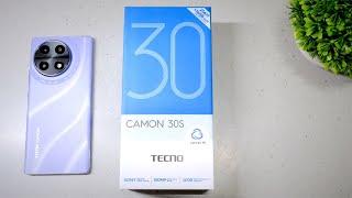 ОБЗОР TECNO CAMON 30S - меньше 20 тыс за OIS стаб, стерео и OLED с PWM 2160Hz