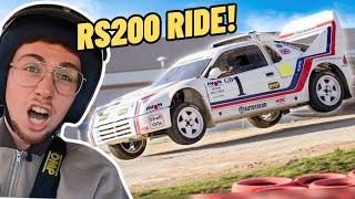 This Ford RS200 SCARED ME! Rally cross legend