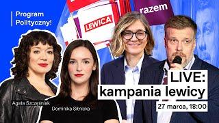 Biejat i Zandberg. Lewica walczy o przetrwanie [NA ŻYWO]