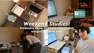 Weekend STUDY VLOG Calc BC TEST studies, essays, and chem studies, day in my life 12th Grade