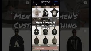 Wholesale Custom Clothing Vendor| Bring Your Designs To Life| Start a Clothing Brand