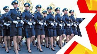 ЖЕНСКИЕ ВОЙСКА АРГЕНТИНЫ  WOMEN'S TROOPS OF ARGENTINA  Military parade  Военный парад