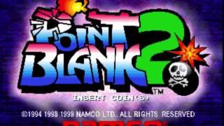 Point Blank 2 (Namco 1999)  Attract Mode 60fps