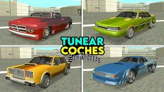 10 FORMAS de TUNEAR COCHES en GTA San Andreas con mods