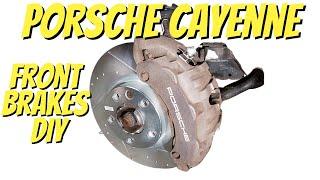 Porsche Cayenne Front Brakes DIY!