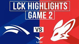 HLE vs BFX Highlights Game 2 | LCK 2025 | Hanwha Life Esports vs BNK FEARX