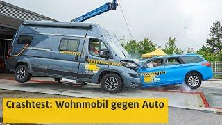 Wohnmobil im Crashtest | ADAC