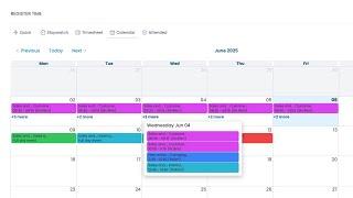 Time tracking by Nureti calendar
