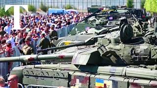 Russia displays western weapons captured in Ukraine