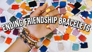 6 WAYS TO START AND END YOUR FRIENDSHIP BRACELETS! *ADJUSTABLE* | DIYholic