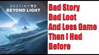 Destiny 2 Beyond Light: Pay To Lose