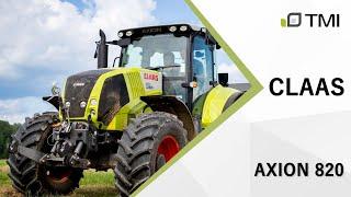 Начинаем демотур с трактором CLAAS AXION 820 / TMI