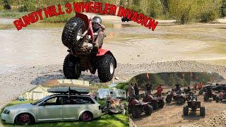 3-Wheeler Invasion at Bundy Hill Off-road Park | Hill Climbs | Drag-Racing | Mudding | Trail-Riding