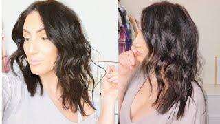 HOW TO EASY BEACH WAVES FOR SHORT HAIR