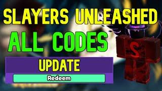 ALL Slayers Unleashed CODES | Roblox Slayers Unleashed Codes (June 2023)