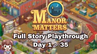 Manor Matters Full Story Playthrough Gameplay (Day 1-35)