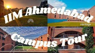 IIM Ahmedabad Campus Tour | IIM Old Campus, LKP, Harvard Steps, VSL |  Pt. 1