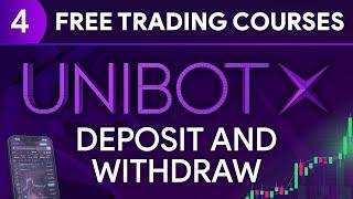 Unibot X - Deposit and withdraw