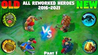 (PART 1) ALL THE REWORKED HERO SKILLS SINCE THE RELEASE OF MOBILE LEGENDS 2016-2024