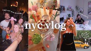 a weekend in my life in nyc | celebrating birthdays with my friends & chatting ️