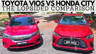 Toyota Vios vs Honda City: The Lopsided Comparison