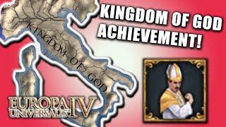 Forming the Kingdom of God in EU4! - The EU4 Completionist