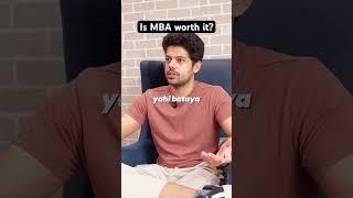 Is MBA worth it?