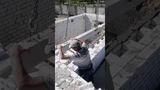 #стройка #строительство строим 9 этажный дом из кирпича...