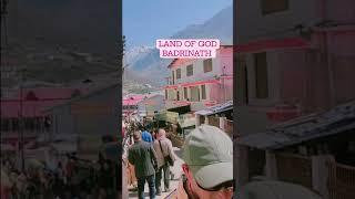 The Mystical Journey to Badrinath: India’s Most Sacred Destination #shortsvideo