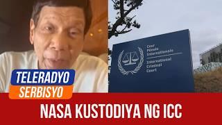 ICC: Ex-president Duterte in detention facility | Teleradyo Serbisyo Balita (14 March 2025)