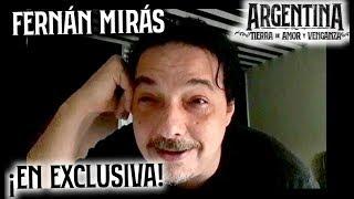 Fernán Mirás, en exclusiva, le habla a sus compañeros y al público