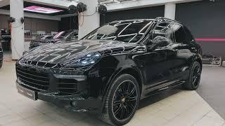 Porsche Cayenne на дооснащении в Ceramic Pro Irkutsk