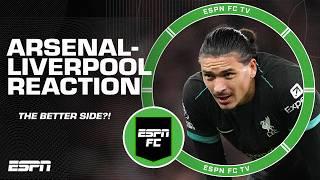 Was Arsenal or Liverpool the better side? ️ FULL REACTION to the draw  | ESPN FC