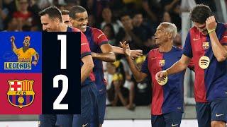 HIGHLIGHTS | PELÉ PEQUENO PRINCIPE LEGENDS 1 vs 2 BARÇA LEGENDS 