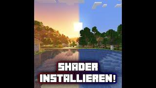 So EINFACH kannst du einen SHADER in Minecraft installieren!  Minecraft Shader Tutorial