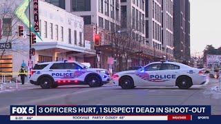 3 police officers shot in deadly DC shootout