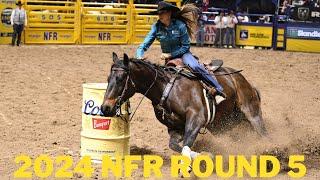 2024 NFR Barrel Racing - Round 5