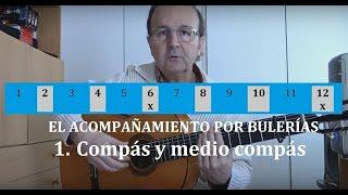 EL ACOMPAÑAMIENTO POR BULERÍAS. 1. Compás y medio compás.