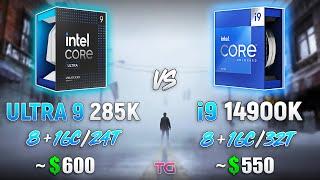 Core Ultra 9 285K vs Core i9 14900K - Test in 11 Games