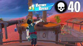 40 Elimination Solo vs Squads Win (Fortnite Chapter 5 Season 3 Ps4 Controller Gameplay)