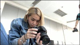 a day in the life of a multimedia arts student: photography class | Joella 