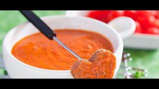 100 Popular world sauces: EP 02 How to make swiss cheese tomato fondue sauce recipe (SWITZERLAND)?